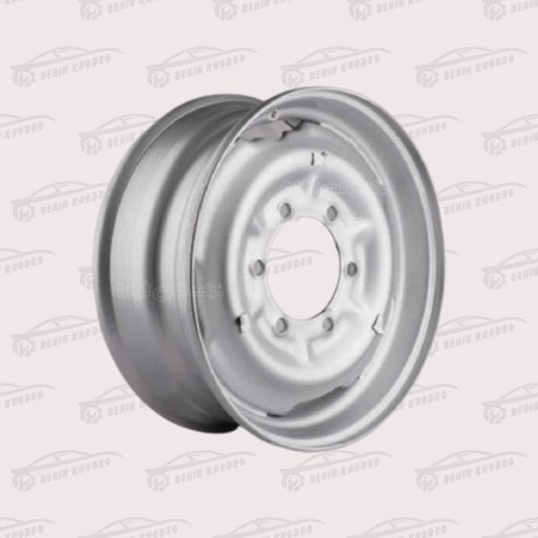 رینگ چرخ نیسان تیوبلس 16 نقره ای شرکتی
